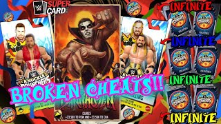 BROKEN CHEATS🔥 TO GET *INFINITE* KNUCKLE CRUNCHERS TOKENS!! WWE SuperCard  screenshot 1