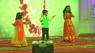 kids sangeet dance performance | chanda mama se bhi pyaare - hum saath saath hai