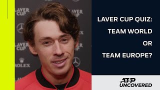 Laver Cup: Team World or Team Europe Quiz