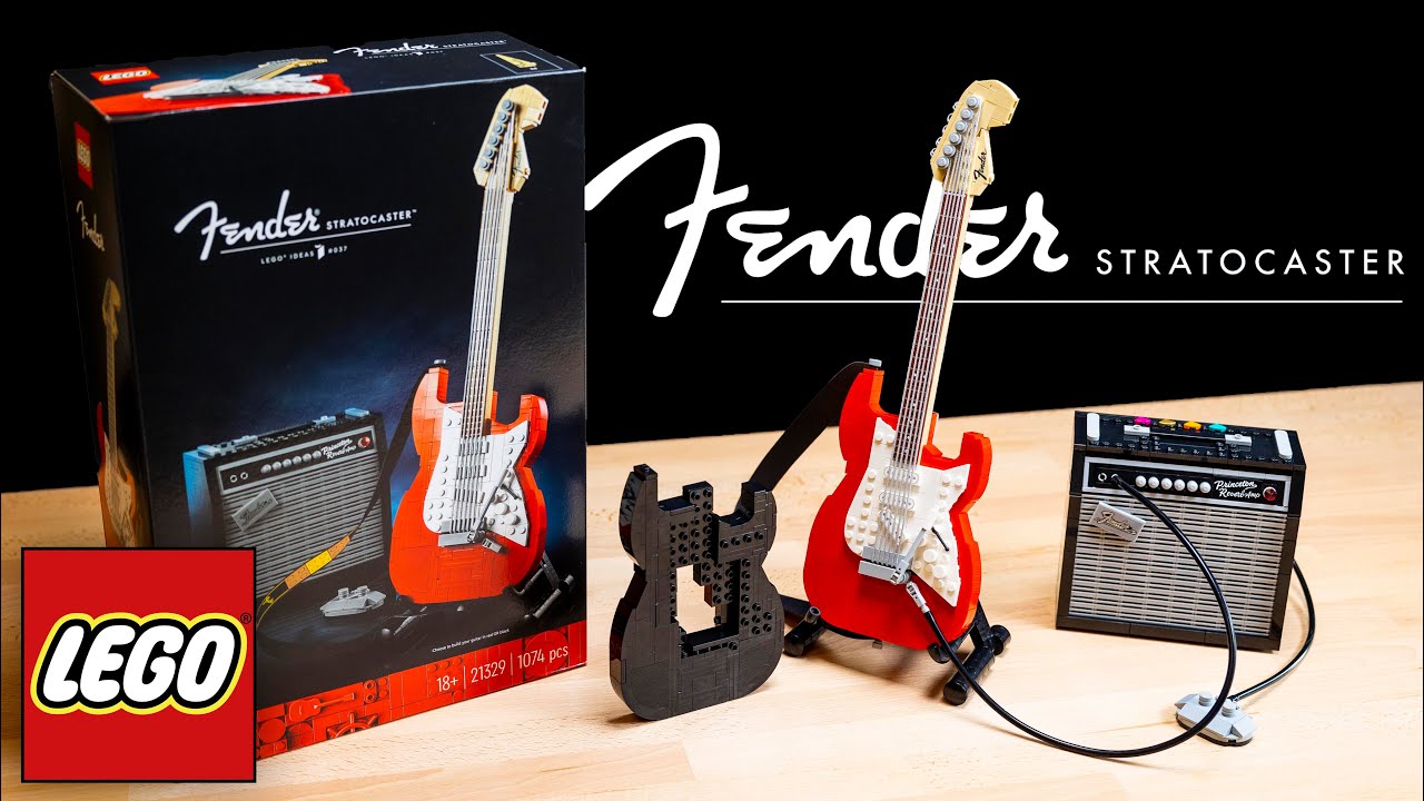 Is this worth $100?  LEGO IDEAS Fender Stratorcaster Review 