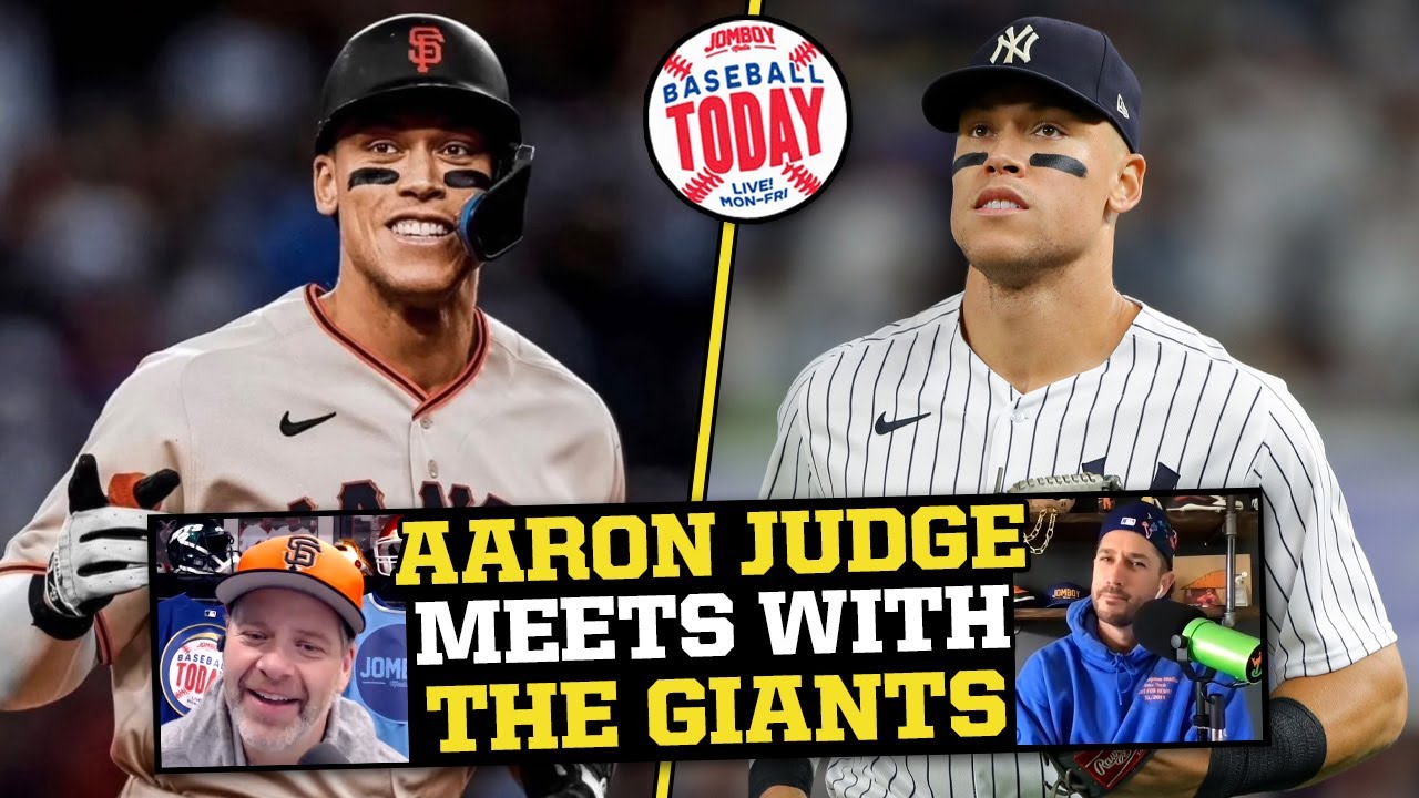 Aaron Judge meeting with the Giants in San Francisco