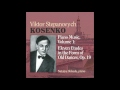 V. Kosenko - Eleven Etudes in the Form of Old Dances, Op. 19