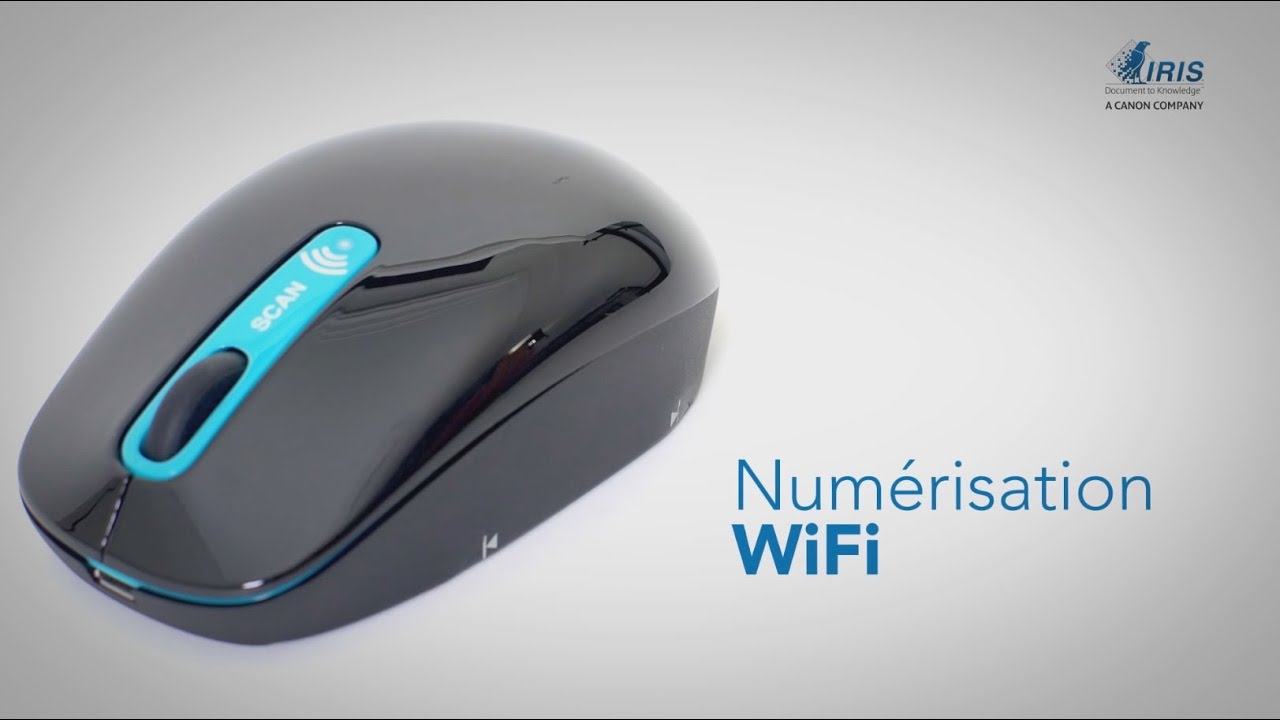 IRISCan Mouse WIFI - Une souris-scanneur WIFI tout-en-un ! 