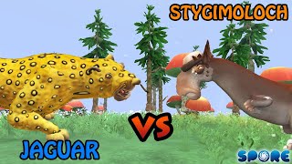Jaguar Vs Stygimoloch Animal Vs Dino S2E2 Spore
