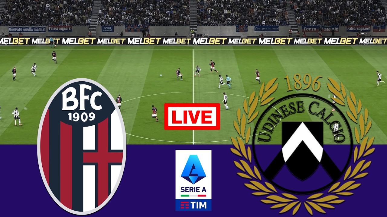🔴 In Diretta : Bologna vs Udinese | Serie A 2025/26 | Streaming completo della partita