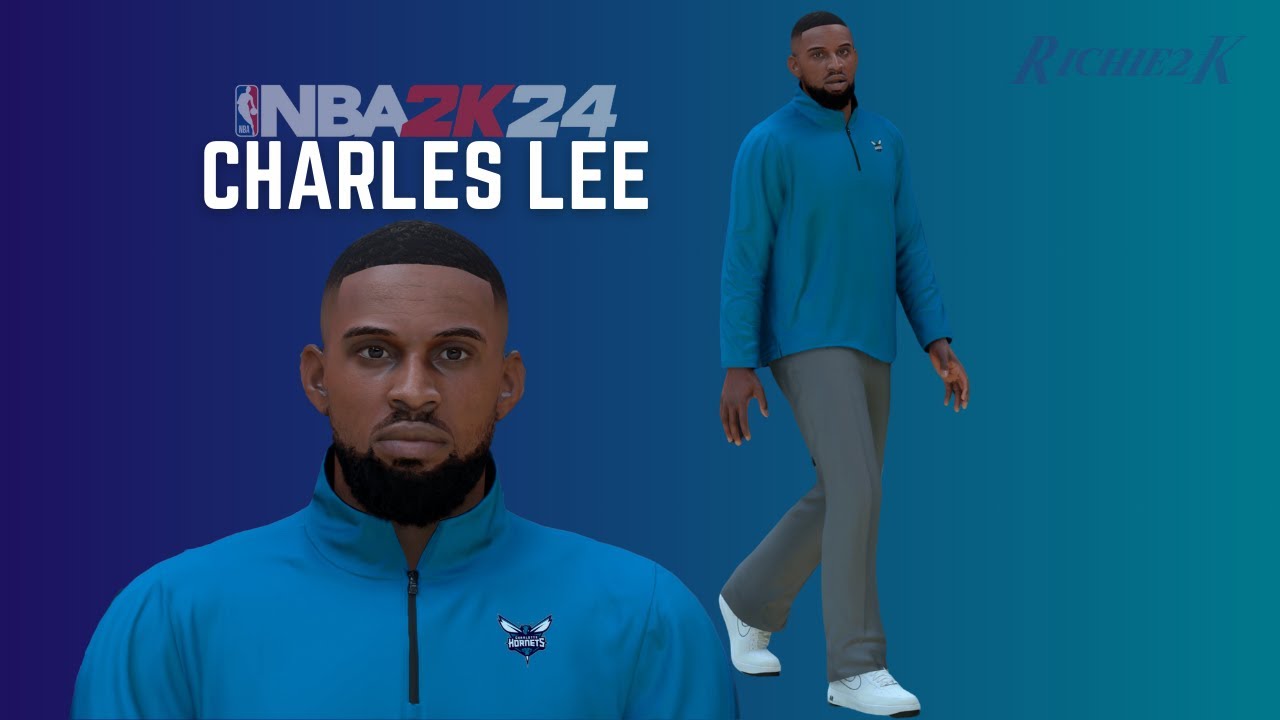 Coach Charles Lee Face Creation Nba 2k24 Youtube 