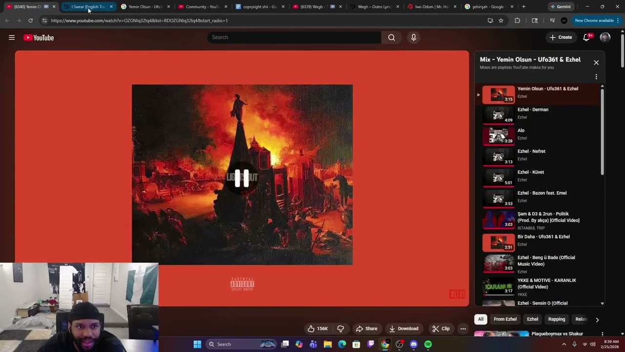 Турецкая рэп-реакция Yemin Olsun - Ufo361 и Ezhel (с субтитрами)