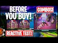 GHOSTBUSTERS in Fortnite! REACTIVE Test | Gameplay + Combos!