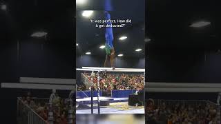 The way he just floated through that skill🤯 #gymnastics #perfect #parallelbars #flip #strength