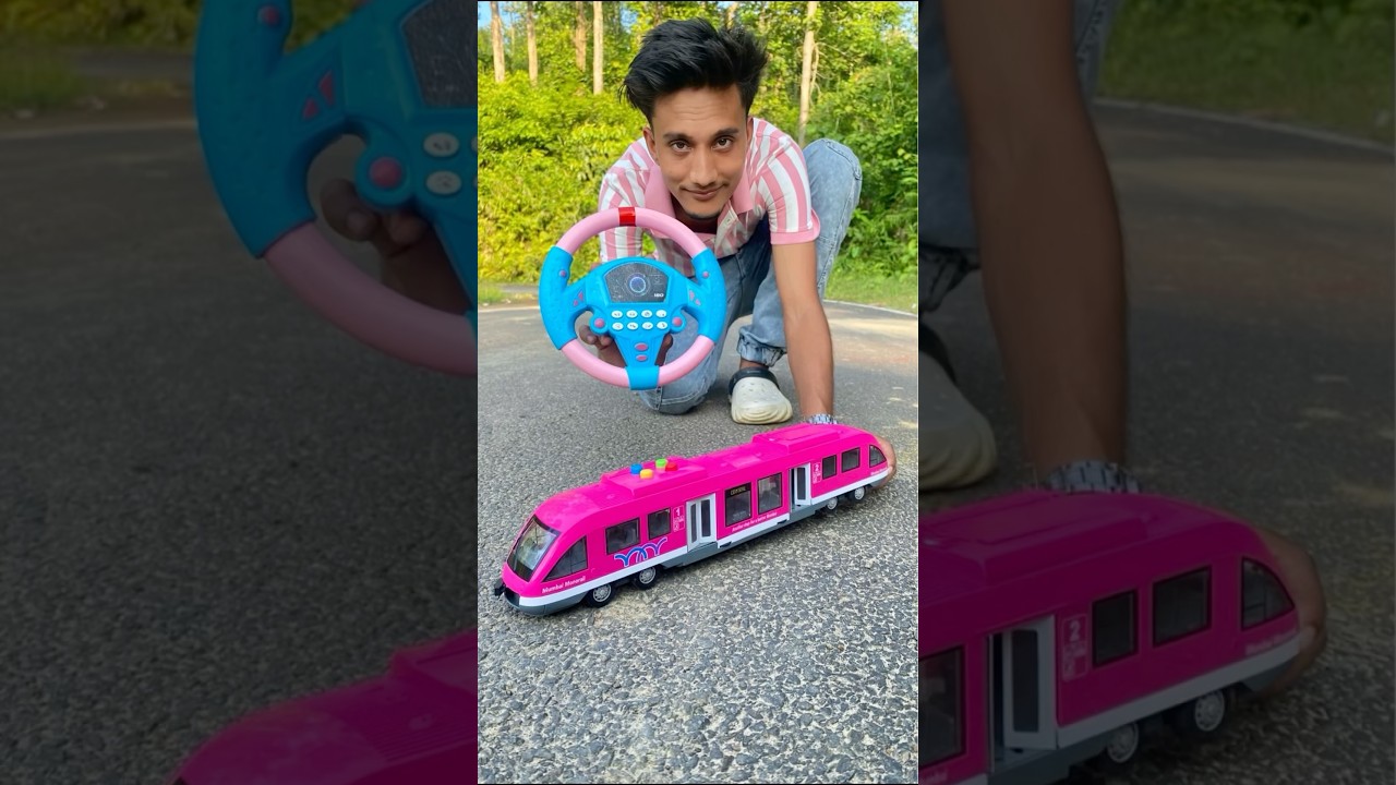 Ekta remote control bullet train ki unboxing ☹️