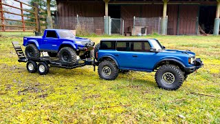 Haul Your RC, With an RC!! • 1/10 RC Car Trailer..! | TheSmoaks Vlog_2652