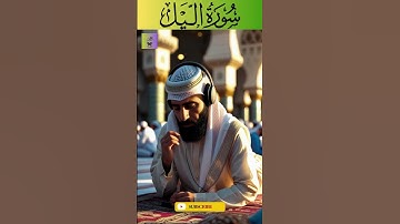 Surah Al Lail  سورة الليل
