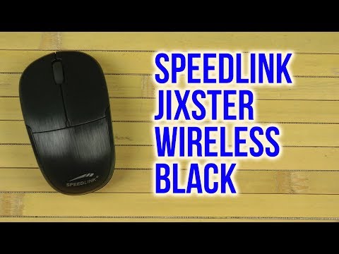 Распаковка SPEEDLINK Jixster Wireless Black