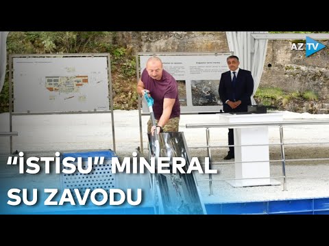 Kəlbəcərdə “İstisu” Mineral Su Zavodunun təməli qoyulub