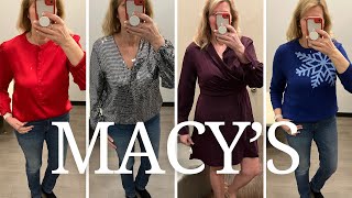 Macys In Store Try On For Over 50!
