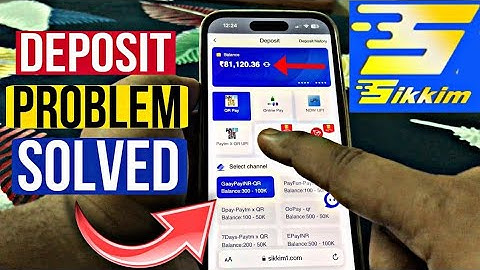 Sikkim Game Deposit Not Receive || Deposit Not Receive Problem || Sikkim Game Deposit Problem Solved