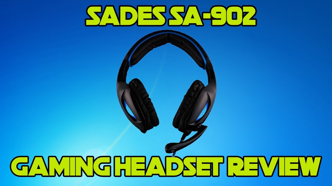 Headset Gaming Sades SA902 nere - TecnoRoba