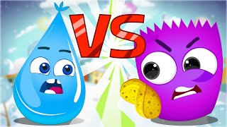 Op &amp; Bob - SOLID or LIQUID - Funny Stories for Kids - Cartoon for Kids