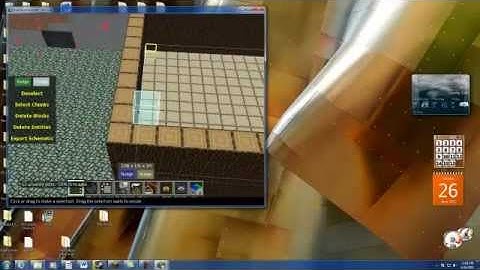 Minecraft MCEdit basic building