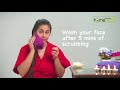 An Easy-to-Follow Face Cleanse Routine| Natural Face Scrub &amp; Cream - Homeveda