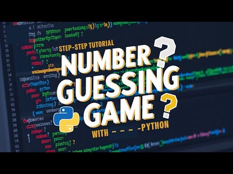 Number Guessing Game With Pure Python Language /Python Project😉#1 # ...