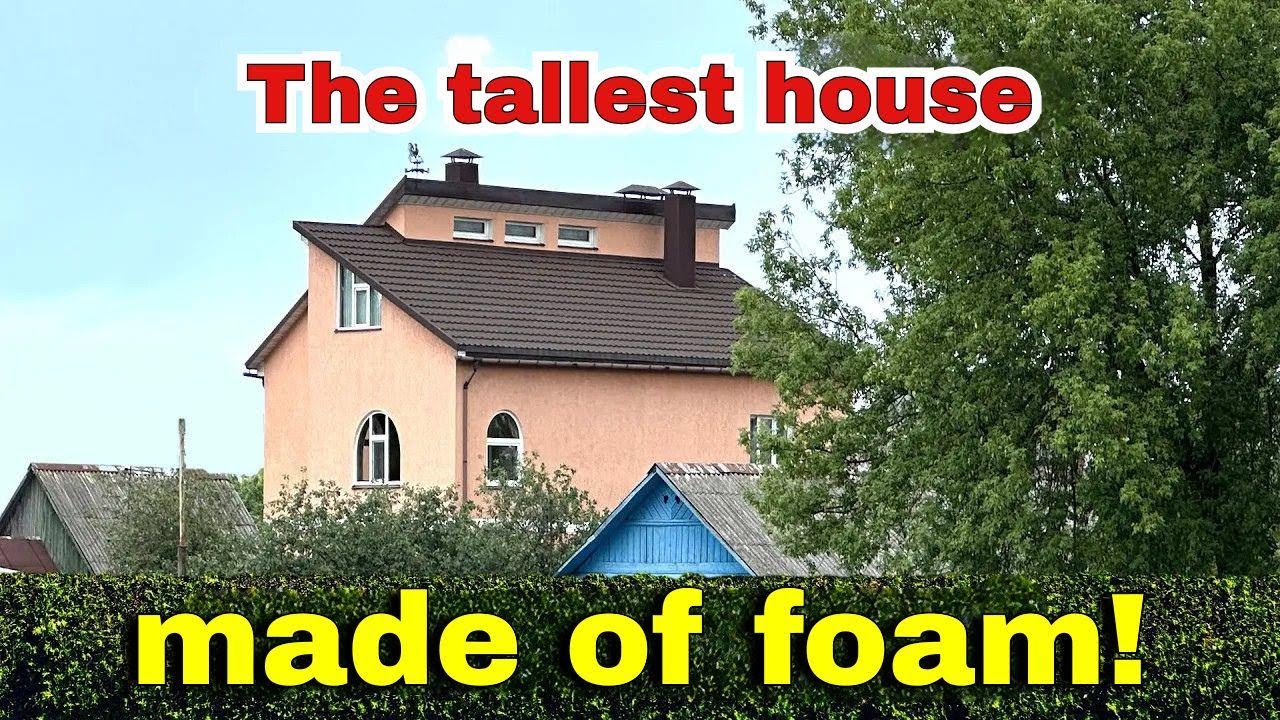 Building a House Out of Styrofoam All By Myself!