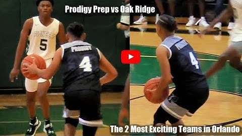Julian Newman Drops 24 Points In HOSTILE GYM! Prodigy Prep VS Oak Ridge
