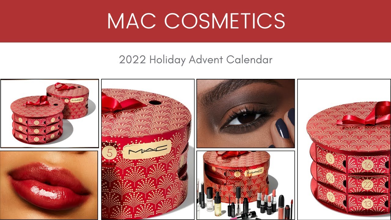 Sneak Peek! MAC COSMETICS 2022 Holiday Advent Calendar YouTube