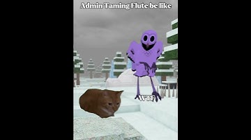 Admin Flute be like 😂. #99nightintheforest #roblox