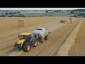 STRAW HARVEST HAS BEGUN, BIG BALE BARLEY.