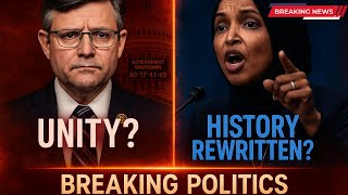 Mike Johnson’s “Unity” Call EXPOSED: Hypocrisy, Shutdown Chaos & Omar’s Pushback