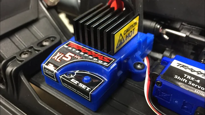 EXTREME RC 4X4 TRX4 ESC Mode Set Up
