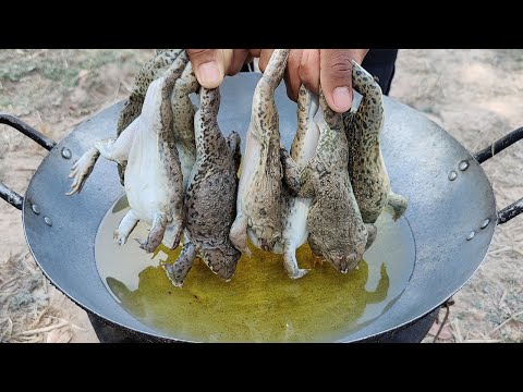 Easy Deep Fried Frog Recipe | Crunchy Frog Cooking | Kdeb Cooking