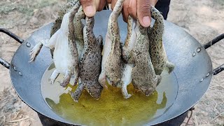Easy Deep Fried Frog Recipe | Crunchy Frog Cooking | Kdeb Cooking