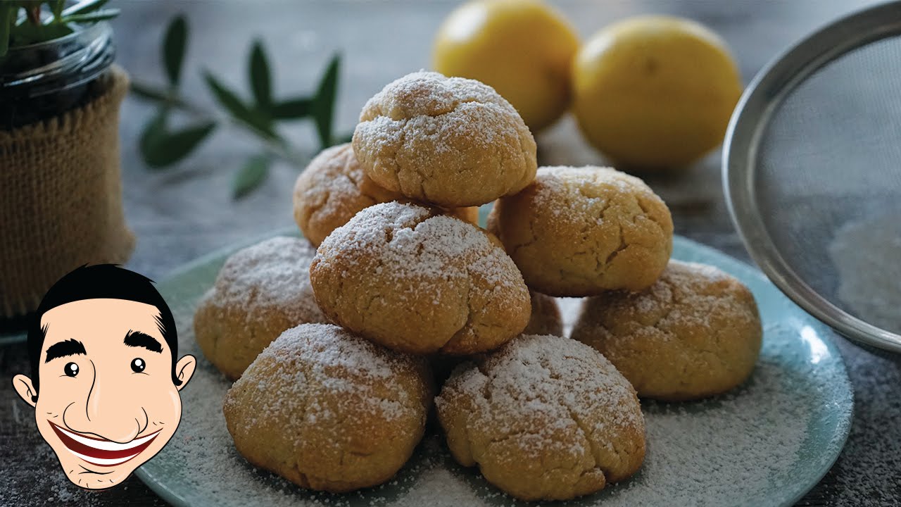 ITALIAN LEMON COOKIES | The Easiest Homemade Lemon Biscuits | Italian Food Recipes | Vincenzo