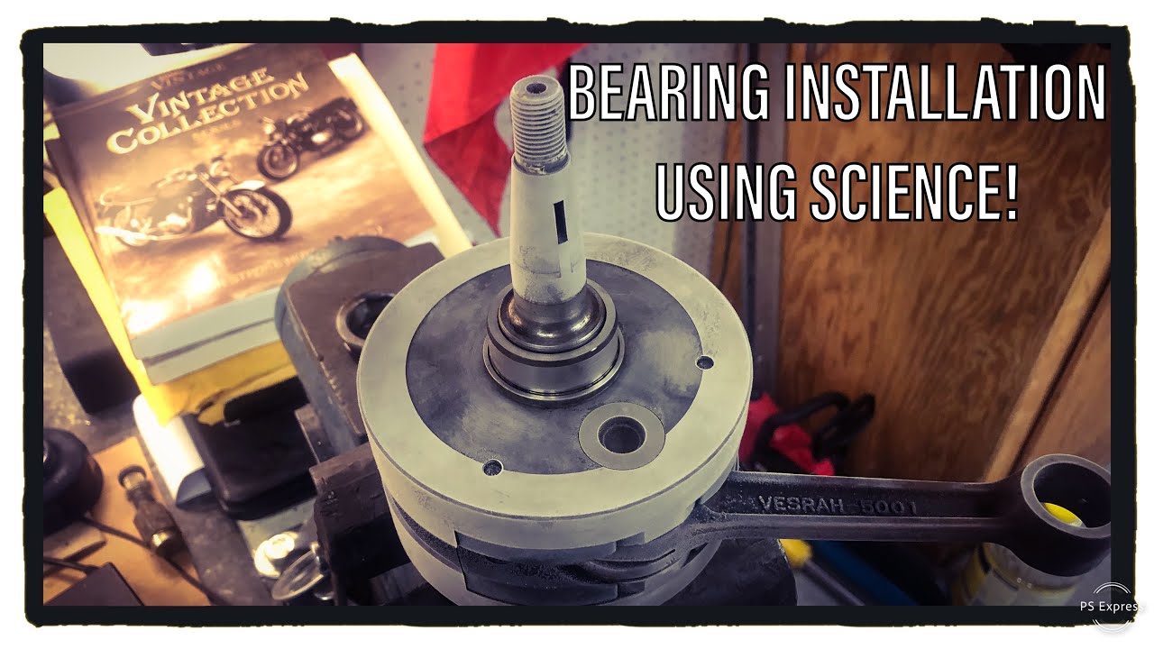 Pro Tip!! Bearing Install Using Heat and Cold, Garage Science! YouTube