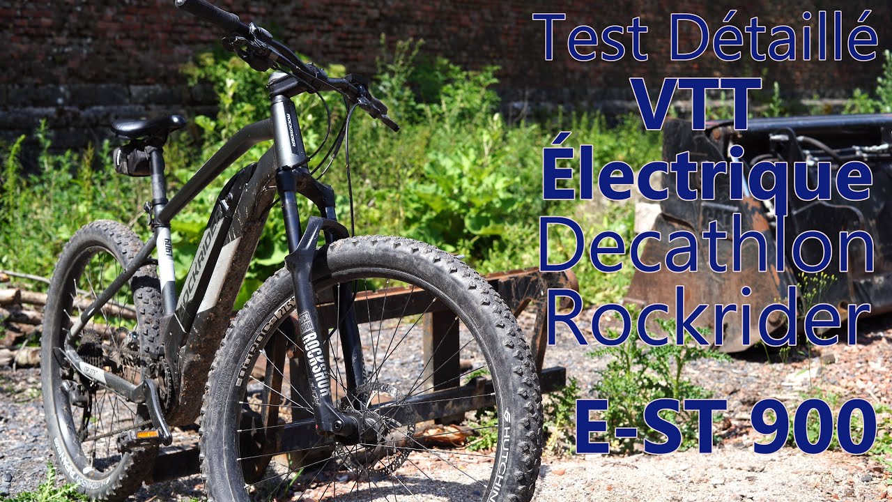 Test Détaillé du VTT ÉLECTRIQUE Decathlon E-ST 900 (1999€ !) - YouTube