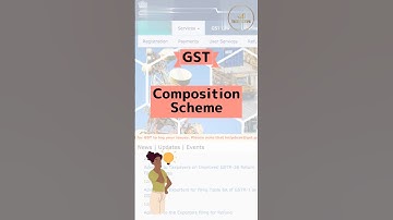 GST Composition Scheme #viralshort #gst #tranding #shortsviral #shortfeed #viralreels #gstvshorts