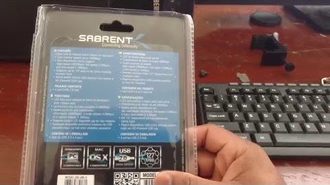 Sabrent 4 Port USB 2 0 Hub Unboxing/ First Impressions