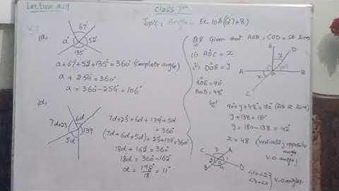 Oxford Mathematics D1, 7th Edition, O Level, Chapter 10, Exercise 10A, Question 7 to Question 8
