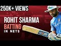 Rohit Sharma Batting practice in nets | The lazy Elegance | CRICKET PORT |