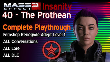 Mass Effect 3 Chapter 40:The Prothean - Complete Insanity Playthrough