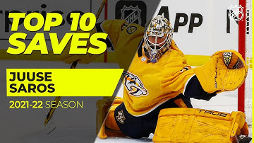 Top 10 Juuse Saros Saves from 2021-22 | NHL