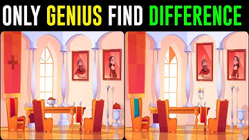 Spot The Difference : Only Genius Find Differences [ Find The Difference #130 ]
