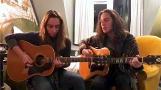 Jake And Sam Kiszka From Greta Van Fleet