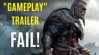 Assassin's Creed Valhalla "GAMEPLAY" Trailer FAIL