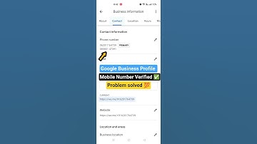 Google Business Profile Mobile Number Verified ✅ @SwatiRajakFlp #shorts #viral #flp #gmb