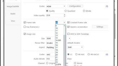 Shana Encoder 4K 10 Bit Settings Tutorial