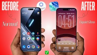 POCO X8 PRO INTO iOS 26 Theme for Xiaomi Look for HyperOS in 2026 !| Best iPhone Theme screenshot 1
