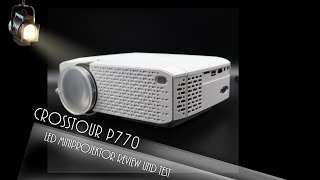 Crosstour P770 LED Minibeamer Test und Review